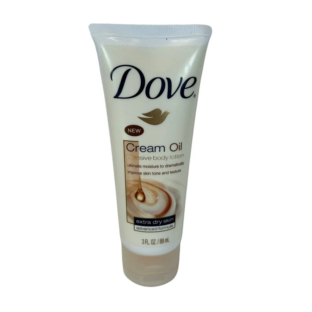 Dove Cream Oil Intensive Body Lotion Extra Dry Skin Advanced Formula 3oz 89ml